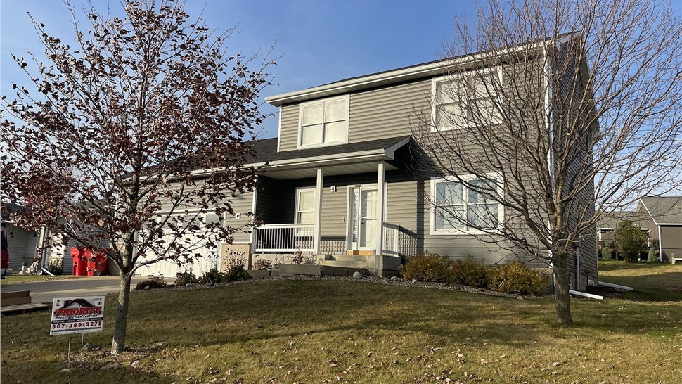 Gutters, Roofing, Siding Project in Byron, MN by Priority Construction Services