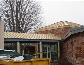 Steel Roofing Project in Elgin, MN by Priority Construction Services