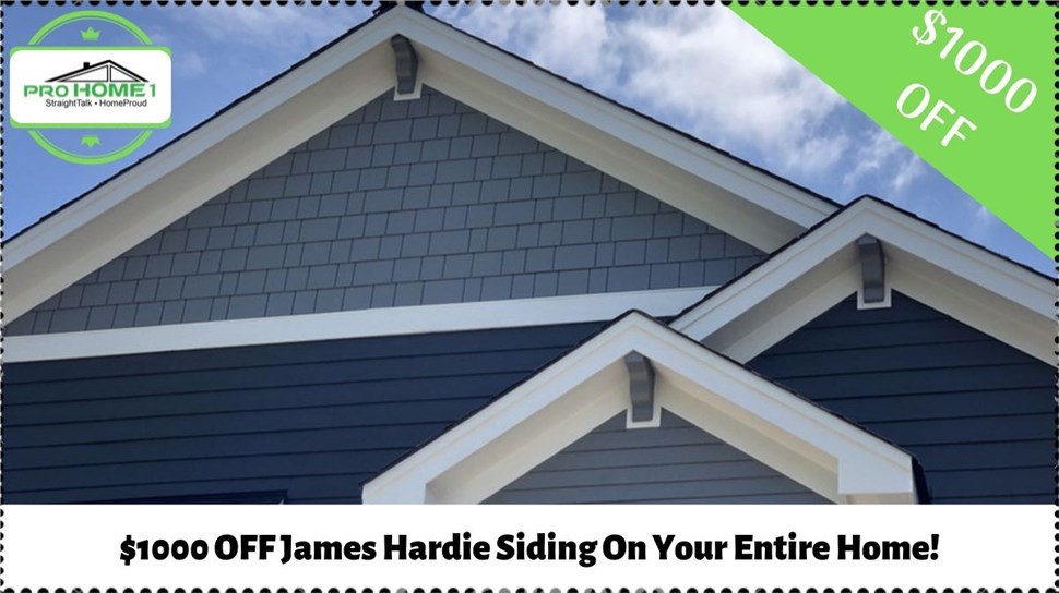 offer on james hardie siding