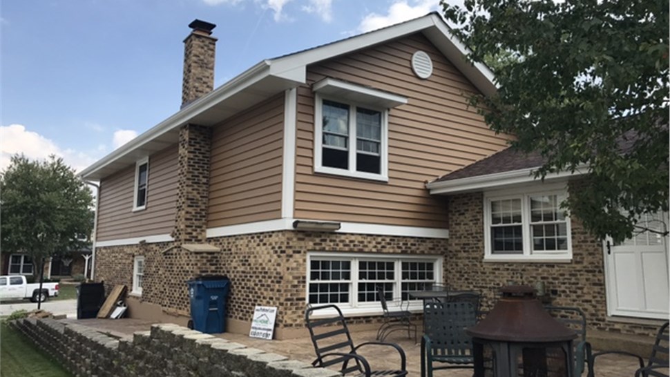 Mastic Siding Replacement Project in Schaumburg, IL by Pro Home 1