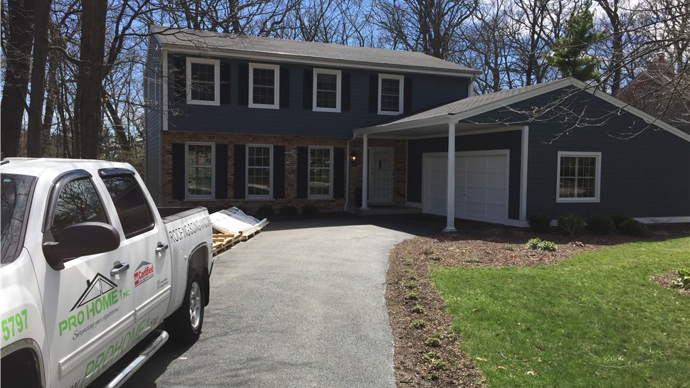 James Hardie Siding Project in Glen Ellyn, IL by Pro Home 1