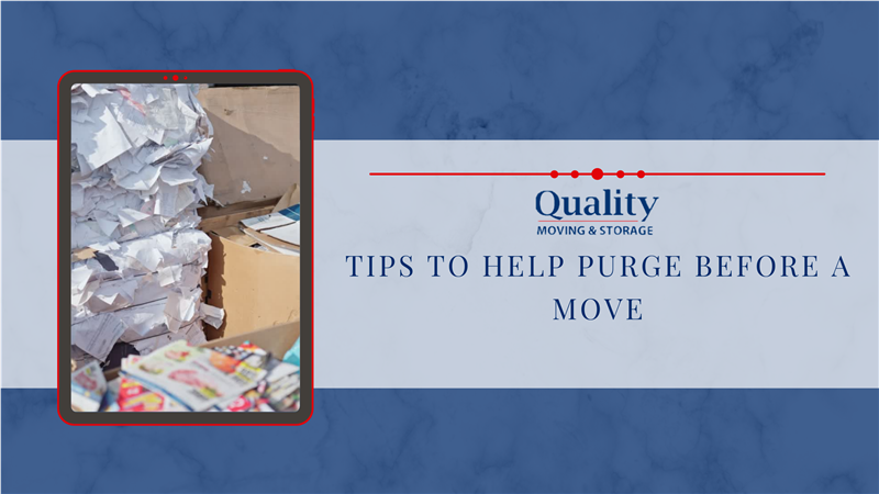 Tips To Help Purge Before A Move