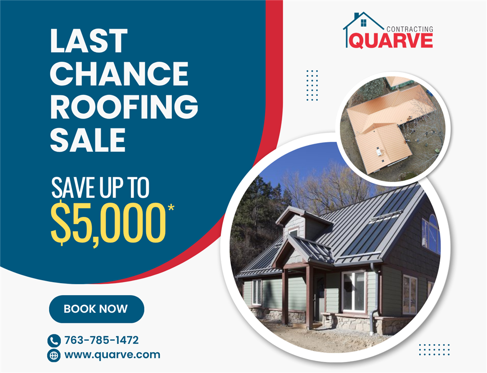 Save Up To $5,000 On All Types Of Roofing!