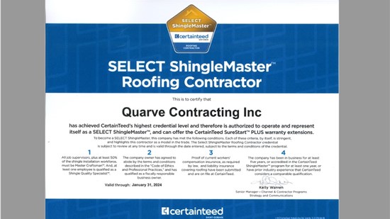 Certainteed Select ShingleMaster