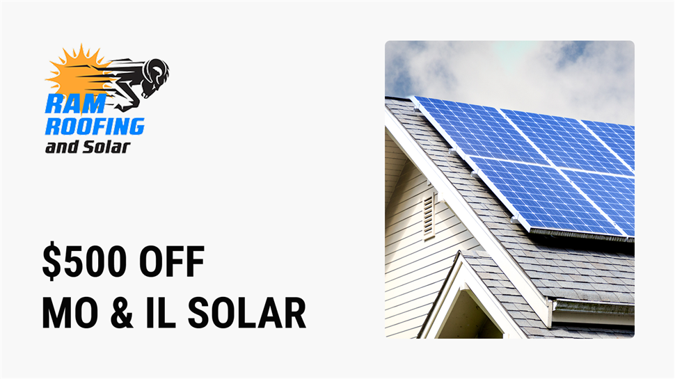 Save $500 on Full Solar Installation & Replacement
