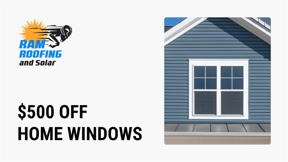 Save $500 on Full House Window Replacement