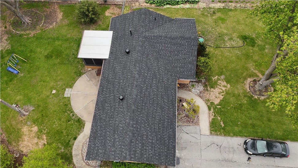 Gutters, Roofing, Storm Damage Project in Ottumwa, Iowa by Ram Roofing and Solar