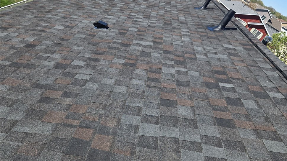 Gutters, Roofing Project in Iowa City, Iowa by Ram Roofing and Solar