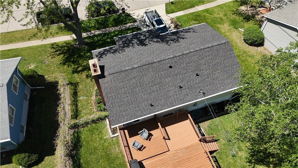 Gutters, Roofing Project in Cedar Falls, Iowa by Ram Roofing and Solar
