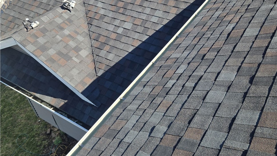 Gutters, Roofing Project in Iowa City, Iowa by Ram Roofing and Solar