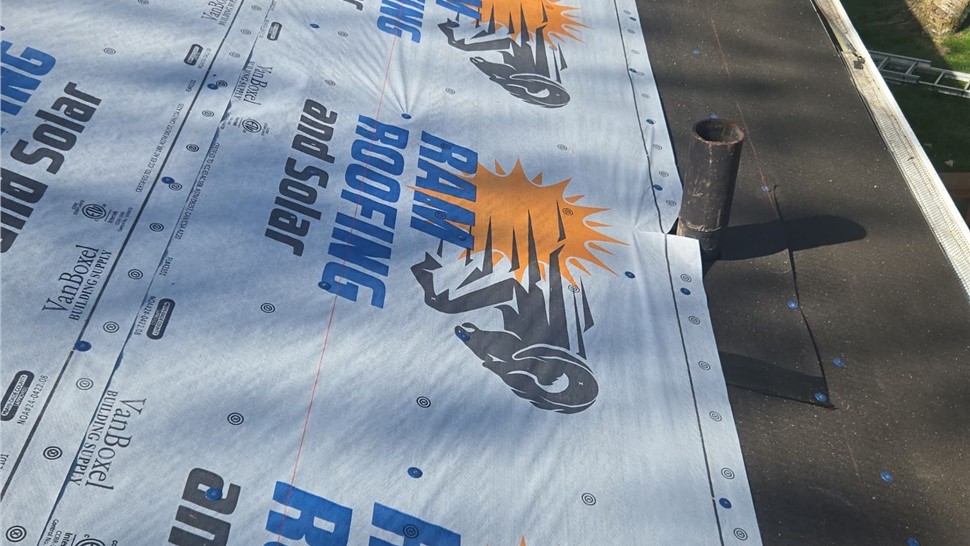 Gutters, Roofing Project in Cedar Falls, Iowa by Ram Roofing and Solar