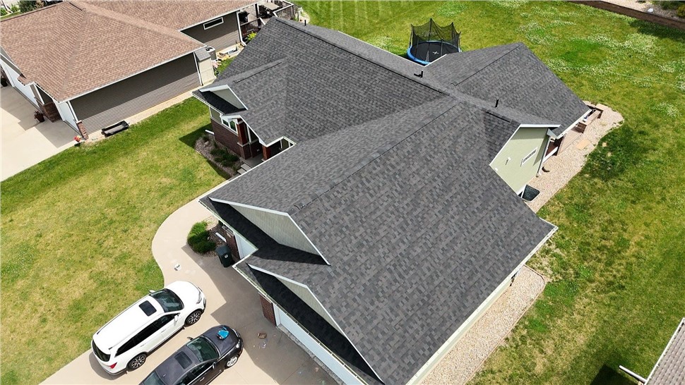 Gutters, Roofing Project in Cedar Falls, Iowa by Ram Roofing and Solar