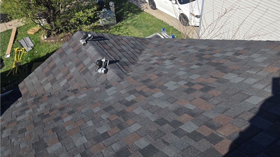 Gutters, Roofing Project in Iowa City, Iowa by Ram Roofing and Solar