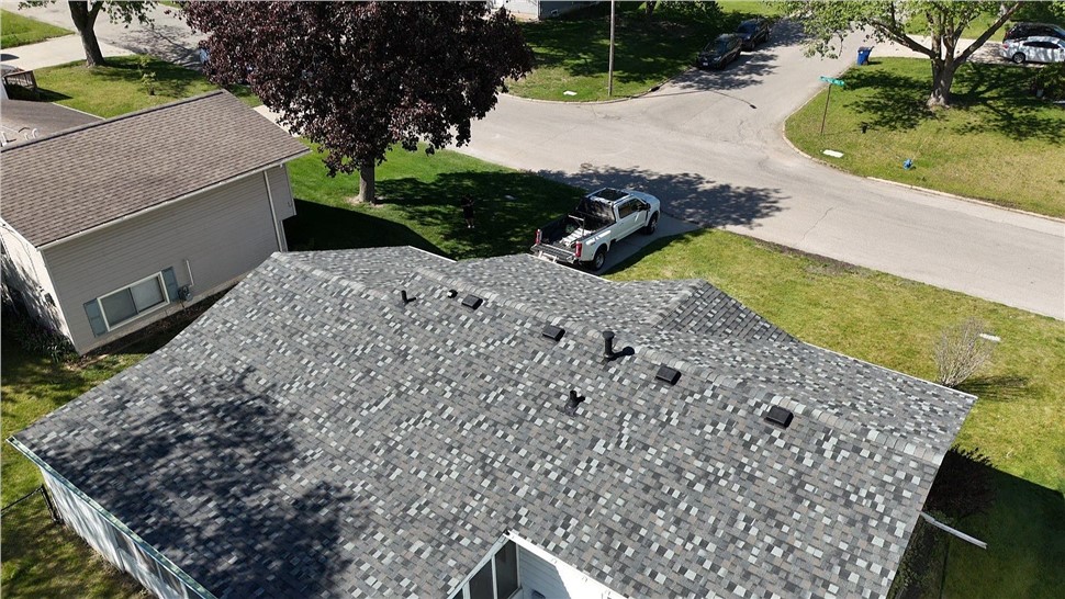 Gutters, Roofing Project in Waterloo, Iowa by Ram Roofing and Solar