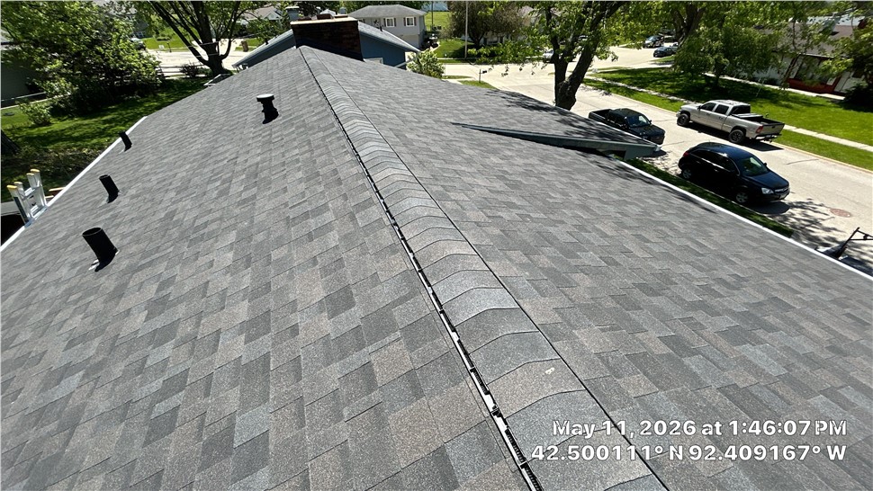 Gutters, Roofing Project in Cedar Falls, Iowa by Ram Roofing and Solar