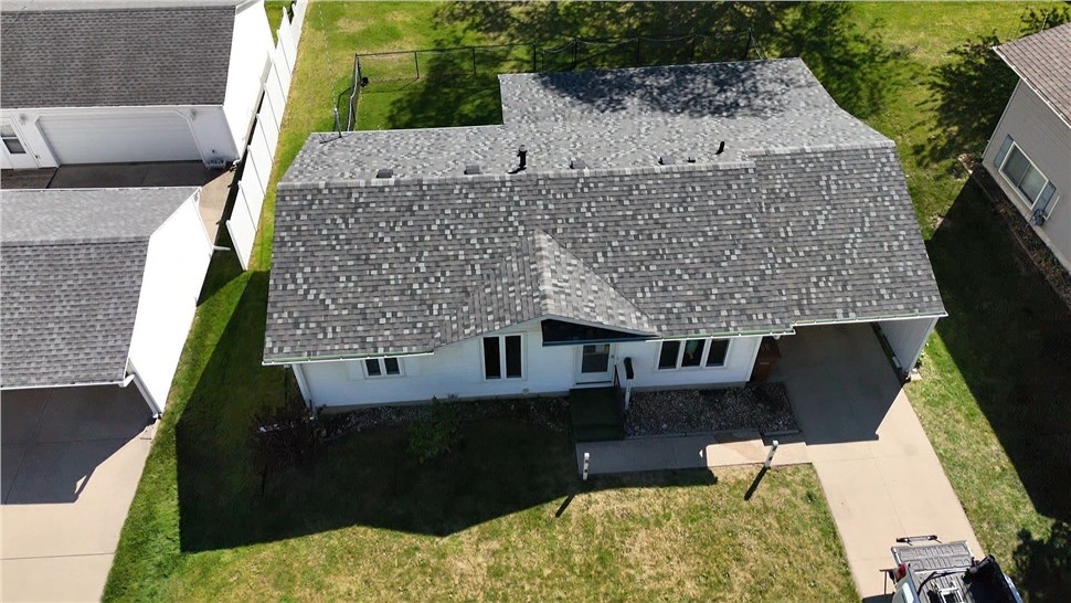 Gutters, Roofing Project in Waterloo, Iowa by Ram Roofing and Solar