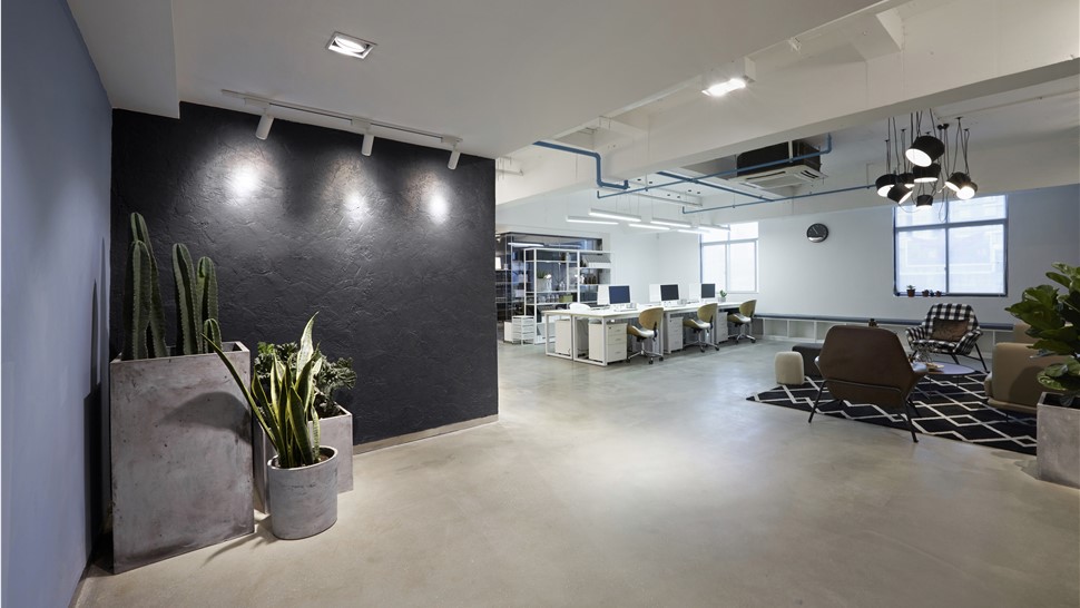 Commercial Floor Coatings - Break Room Floor Coating Photo 1