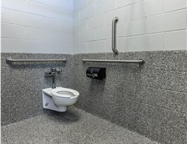 Commercial Floor Coatings - Bathroom Floor Coating Photo 2