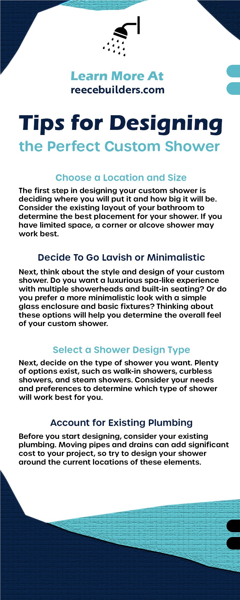 12 Tips for Designing the Perfect Custom Shower
