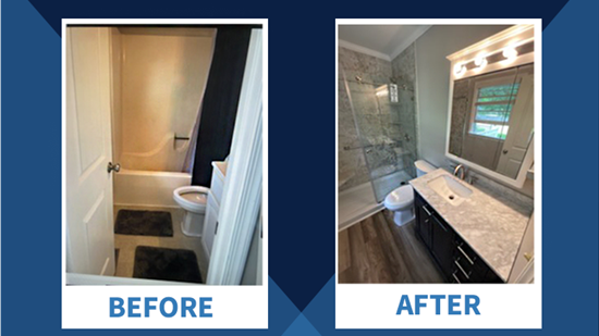 $1,000 Off Bath Remodel