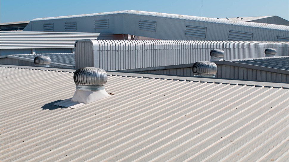 Commercial Flat Slope Roofing Photo 1