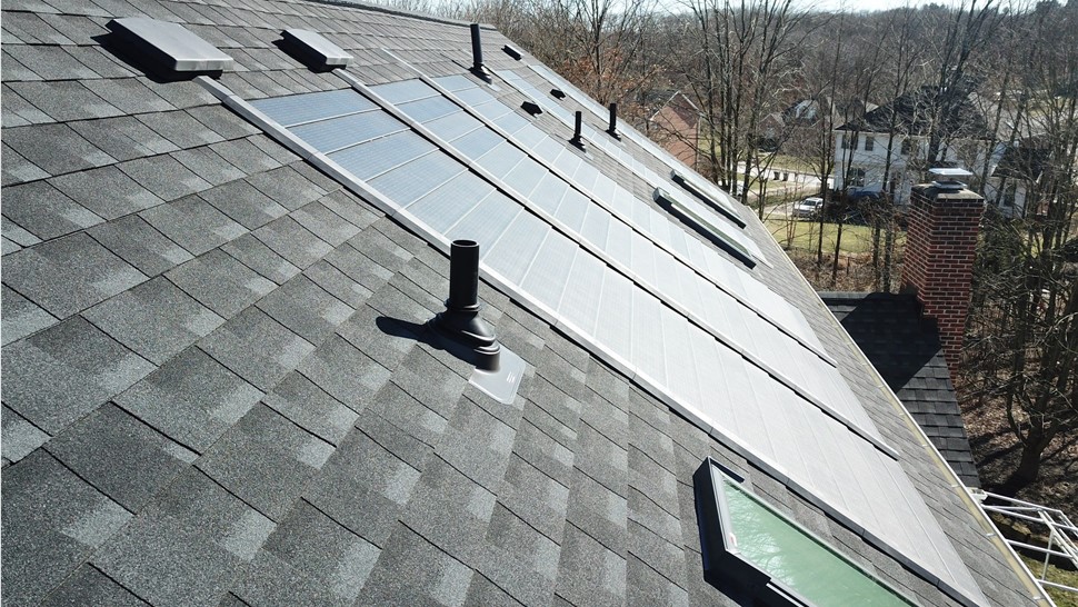 Integrated Solar Roof Installation Photo 7