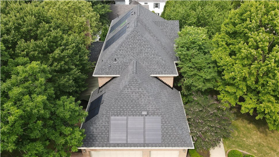 Integrated Solar Roof Installation Photo 1