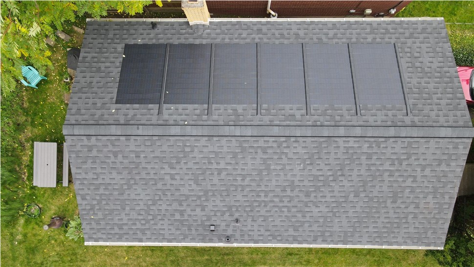 Solar Shingles Project in Pittsburgh, PA by Resnick Roofing