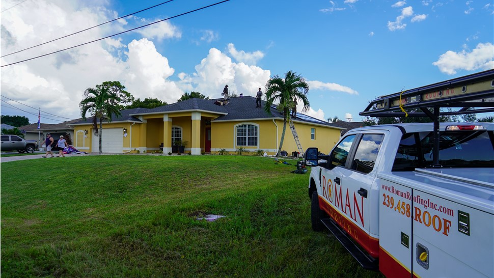 Roofing Project in North Port, FL by Roman Roofing