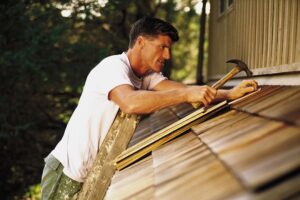roof repair professional