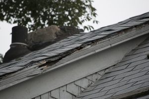 Damaged fascia