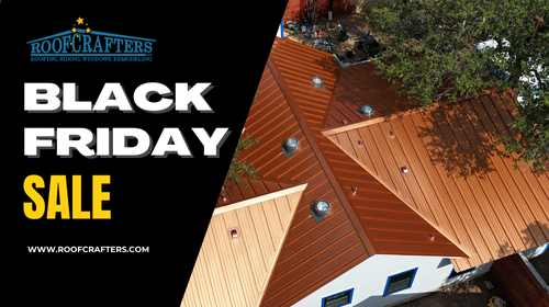 Black Friday bundle savings on roofing and siding projects Austin TX