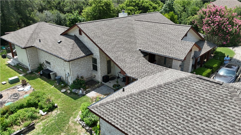 Painting, Roofing, Siding Project in Liberty Hill, Texas by RoofCrafters Inc