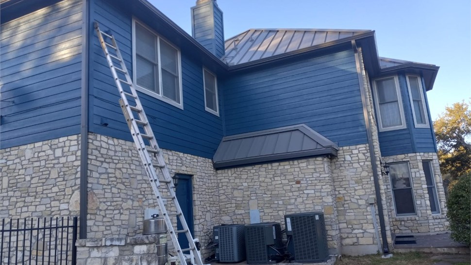 Painting, Roofing, Siding Project in Lakeway, Texas by RoofCrafters Inc