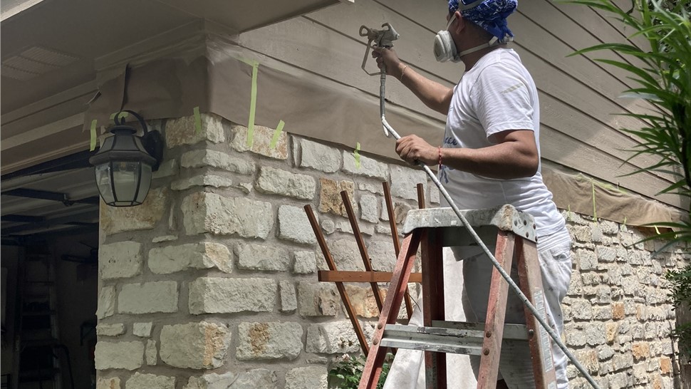 Outdoor Living, Painting, Roofing, Siding Project in Round Rock, Texas by RoofCrafters Inc