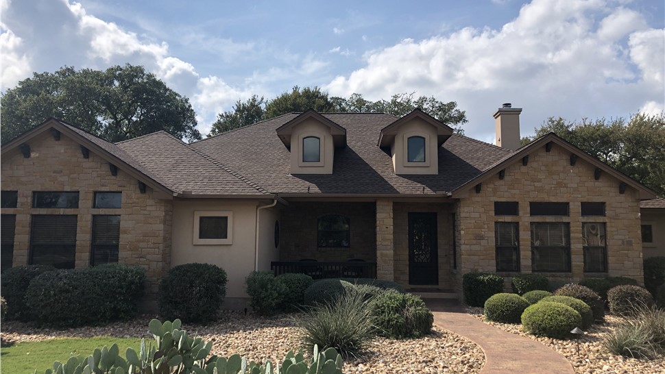 Roofers in Georgetown, TX Replace Hail Damaged Roof