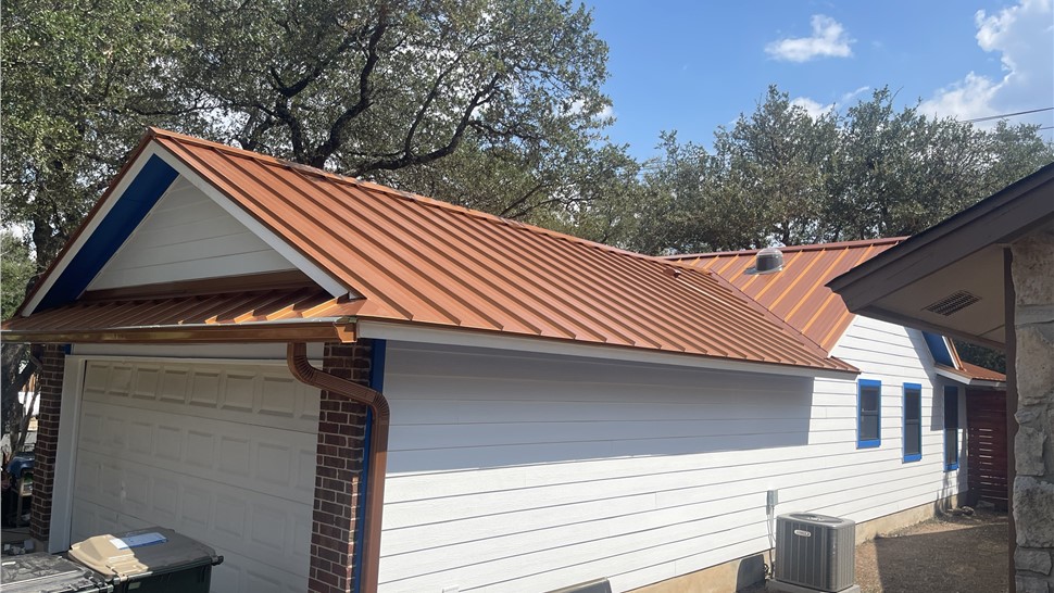 Completed Hardie siding installation on Austin TX home