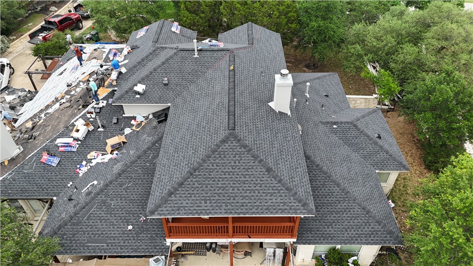 Roofing, Storm Damage Project in Leander, Texas by RoofCrafters Inc