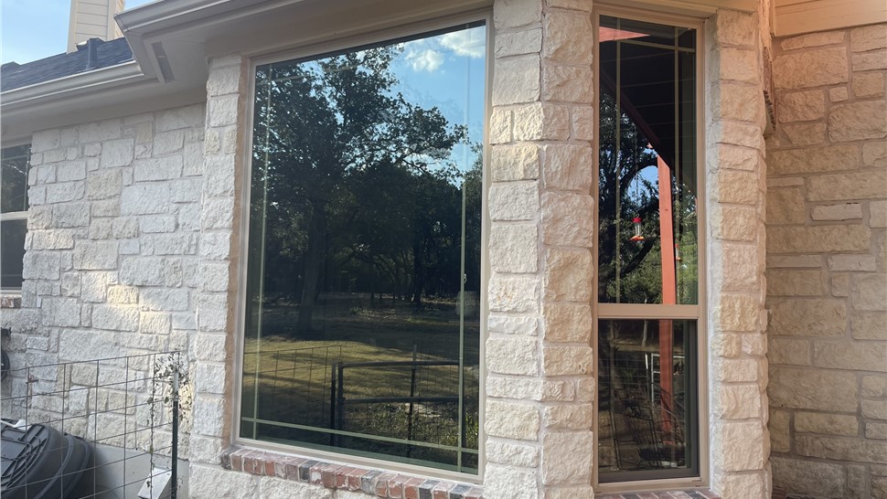 Windows Project in Leander, TX by RoofCrafters Inc