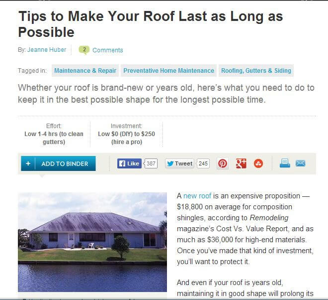 Roof Care Tips: Anti-Aging Treatments for Your Roofing in Fairfax, VA