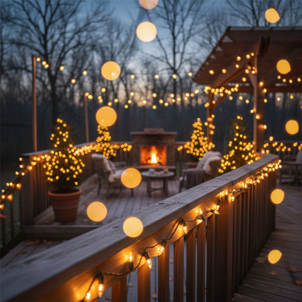 Christmas Light Installation