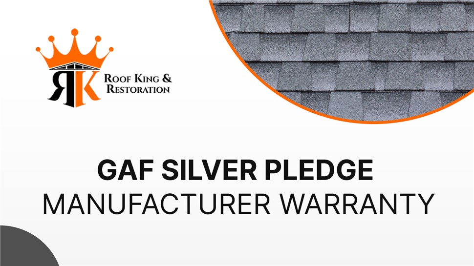 GAF Silver Pledge Manufacturer Warranty – Ultimate Roof Protection