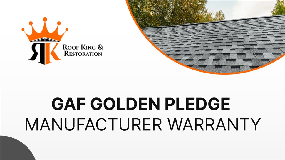 GAF Golden Pledge Manufacturer Warranty – Maximum Protection for Your Roof