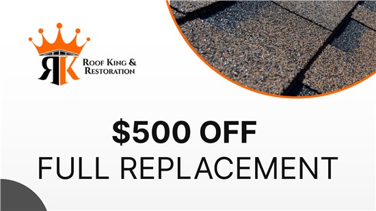 $500 Off Full Roof Replacement