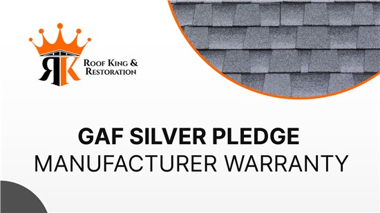 GAF Silver Pledge Manufacturer Warranty – Ultimate Roof Protection