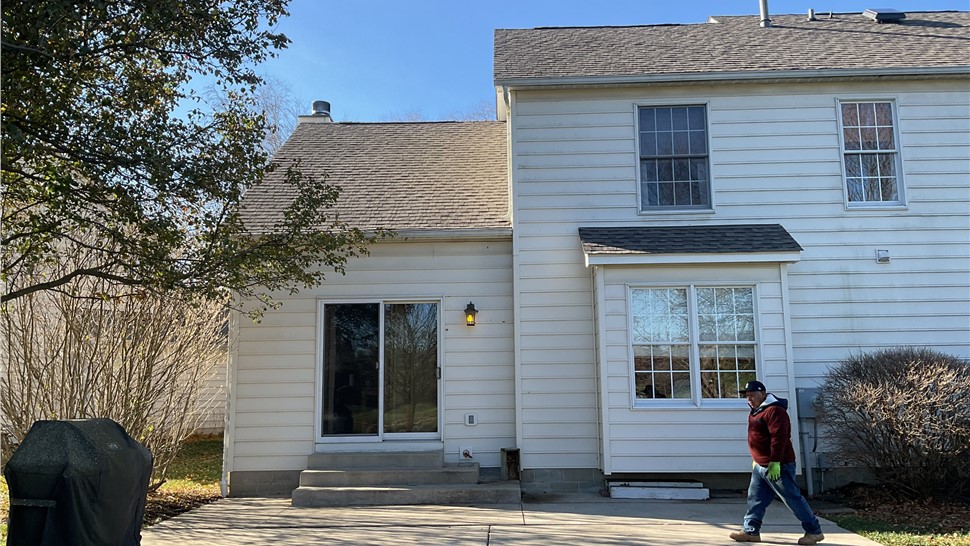 Gutters, Roofing, Siding Project in Lewis Center, Ohio by Roof King & Restoration