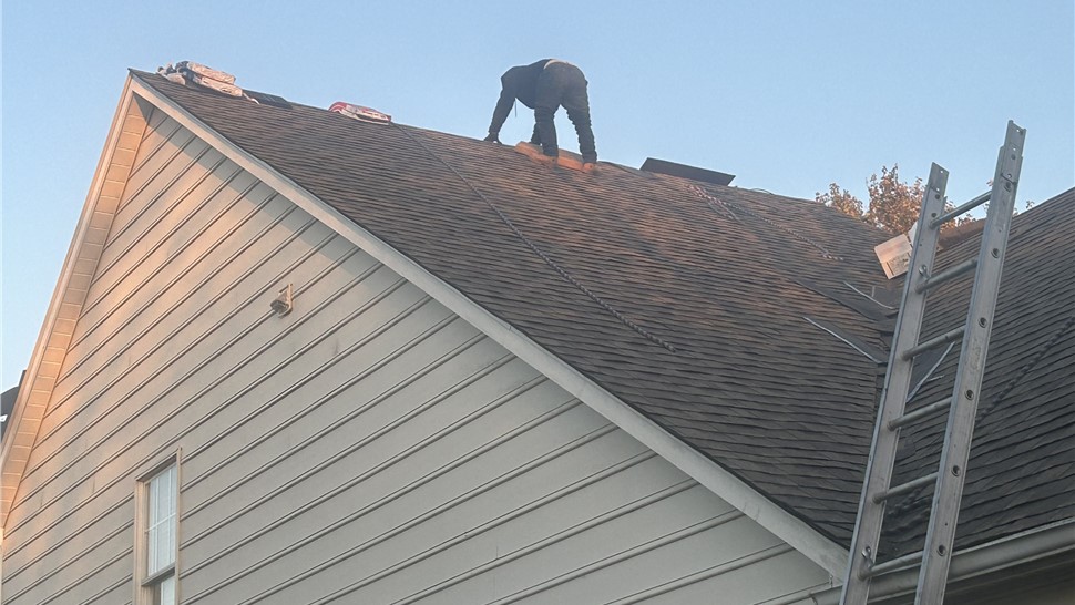 Gutters, Roofing, Siding Project in Lewis Center, Ohio by Roof King & Restoration