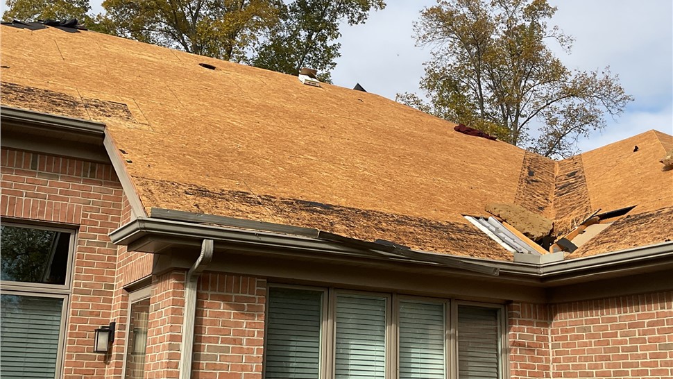 Gutters, Roofing Project in Farmersville, Ohio by Roof King & Restoration