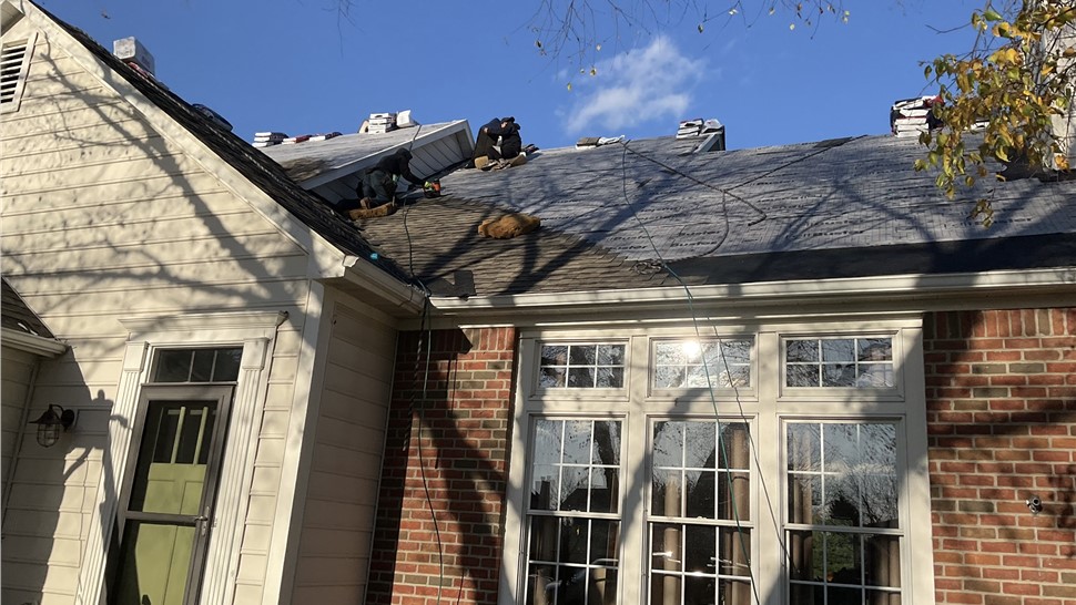Gutters, Roofing, Siding Project in Lewis Center, Ohio by Roof King & Restoration