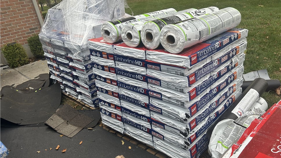 Gutters, Roofing Project in Farmersville, Ohio by Roof King & Restoration